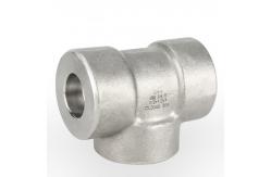 China Asme B16.11 Socket Weld Pipe Fittings 2000# 3000# 6000# 9000# Tee supplier