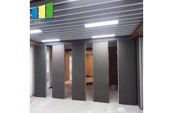 China Contract Range 22.5 Mm Sliding Partition Walls / Movable Partition Wall Systems supplier