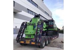 China 80kNM Hydraulic Rotary Drilling Rig Small Bore Multifunctional Excavator Screw Pile supplier