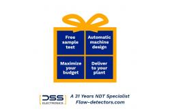 China 0.5-20m Scanning Range Material Flaw Detector USB/RS232 Data Output supplier