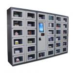Self Automatic Snack Combo Vending Machine , Conveyor Belt Vending Locker With Elevator for sale
