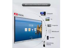 China JCVISION Interactive Flat Panel 86 Inch Smart Interactive Screen For School Conference supplier