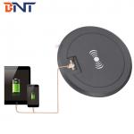 new design black wireless charger for mobile phone