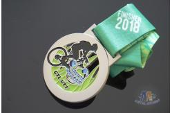 China Custom Made Riding Event Soft Enamel Medals No Minimum Trophies And Medallion supplier