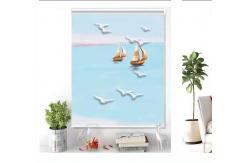 China Customized pattern 3D print roller blind Personalization custom curtain supplier