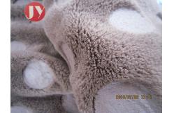 China Clothing Plush Upholstery Fabric Cushion Home Textile PV Plush Fleece 350 Gsm supplier