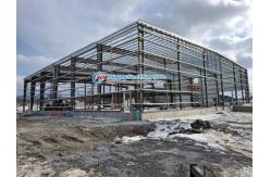 China Hot Dip Galvanized Prefab Steel Structure Metal Warehouse Building Industrial supplier