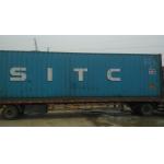20GP Freight Second Hand Lorry Containers 7-8 Into A New 33 Cbm for sale
