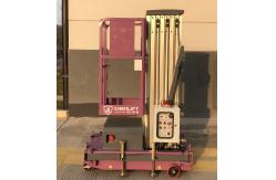 China 10M Aluminum Aerial Work Platform(Single Mast) 125Kg Loading Capacity supplier