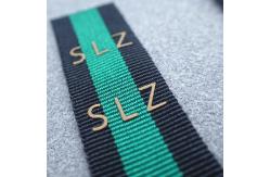 China Soft Silk Straight Cut ODM Screen Printing Clothing Labels supplier