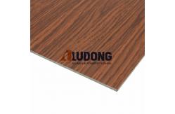 China Wooden Aluminum Composite Panel Versatile Durable Building Material supplier