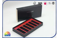 China Rigid Drawer Paper Box 4C Printing Lipstick Matte Lamination Perfume Gift Box supplier