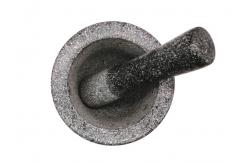 China Natural Granite Stone Mortar And Pestle Set Spice Herb Grinder supplier