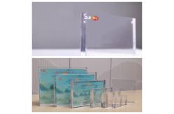 China Custom Multiple Size Double Sided Clear Acrylic Magnetic Photo Frame supplier