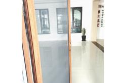 China PVC Windproof Double Hinged Patio Doors Window Impact Resistance Odm supplier
