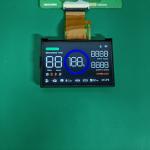 VA Character LCD Display Negative Transmissive Transflective FPC LCD Display for sale