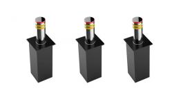 China Remote Control IP68 Hydraulic Automatic Rising Bollards 2.2 KW / 380V supplier