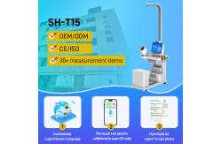 China SH-T15 Body Health Checkup Kiosk Data Transmission System Telemedicine supplier