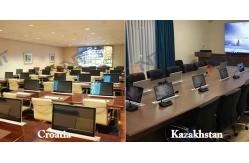 China Conference Automatic Desktop Paperless Terminal System Project / FHD Screen For Efficient Meetings supplier