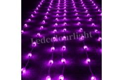 China 35mm Diameter DMX512 Controllable RGB LED Ball Light String with Custom Spacing supplier