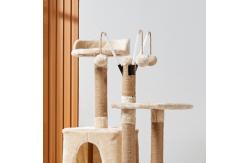 China Maximize Your Cat's Playtime Wall Mounted Cat Scratching Post with Multi Level supplier