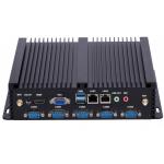 Wifi 3G/4G/GPS DDR4 Embedded Fanless Industrial Mini PC Computer for sale
