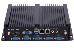 China Wifi 3G/4G/GPS DDR4 Embedded Fanless Industrial Mini PC Computer supplier