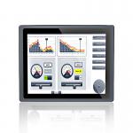 15.1inch Interactive Touch Screen Monitors I5 7200u Capacitive Win 10 Touch Screen Computer for sale