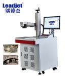 Static Desktop Laser Coding Machine , 1kVA 50Hz Metal Laser Marking Machine for sale