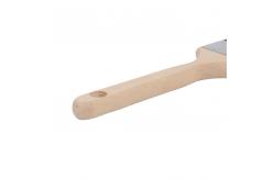 China Tapered brush,angled paint brush,synthetic paint brush with long wooden handle supplier