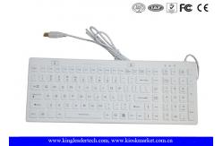 China Desktop IP68 Rubber Waterproof Keyboard with Function Keys and Backlight supplier