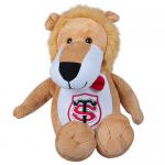 12 Inch Soft Plush Stuffed Animals Lion Shape Embrodiery / Sewing Craft for sale