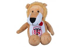 China 12 Inch Soft Plush Stuffed Animals Lion Shape Embrodiery / Sewing Craft supplier