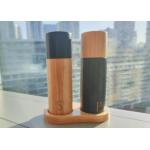 Premium Adjustable Salt & Pepper Grinder-Ceramic Core With Rubber Wood Jar for sale