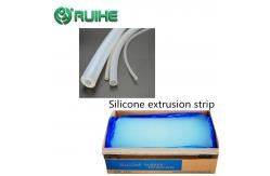 China Custom Extruded Silicone Rubber Material supplier
