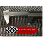 Customized Diamond Mesh Metal Sheet With Hole Tolerance /-0.05mm for sale