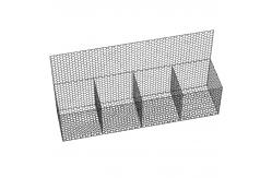 China Galvanized Weave 3mx1mx1m Wire Mesh Gabion Baskets For River Channel Protection supplier