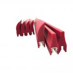 Polyurethane Wear Conveyor Belt Cleaner Replaceable For Mining/Cement/Port for sale