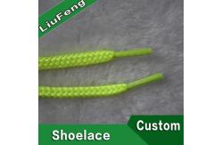China 100 Polyester Drawcord Custom Shoelace Printed Shoestring 5mm-20mm supplier