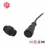 2 3 4 Pole IP68 Metal M12 Waterproof Plugs And Sockets for sale