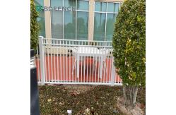 China Anti-Graffiti Horizontal Tubular Fence Easy Clean Surface supplier