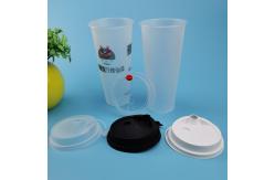 China High Temp Resistant 24oz 700ml Disposable Bubble Tea Cups supplier