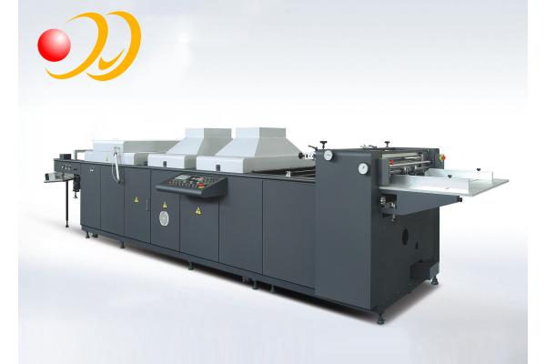 Manual Digital UV Varnish Machine , Spot UV Machine High Efficiency