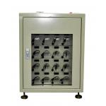 16 Unit Led Mining Headlamp Used Charging Rack With Clear Door And Digital Screen for sale