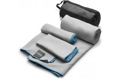 China Custom Microfiber Gym Towels Quick Dry Lightweight Sport Towel Set supplier
