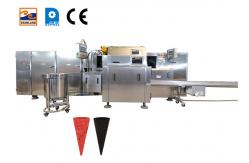 China 1.5hp Ice Cream Cone Making Machine Automatic Rolled Sugar Cone Baking Machine supplier