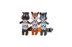 China Bite Resistant Stuffing Animals Multipet  Squeezy Dog Toy supplier