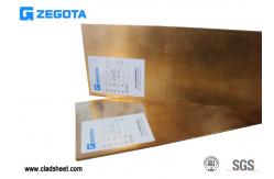 China Hot Rolled 3 Layer 0.01mm Copper Clad Steel Sheet supplier