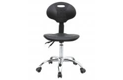 China Adjustable ESD Lab Chair Metal Vertical Gas Lifting Task Chair In Cleanroom supplier