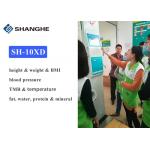 Fat Analyzer Height Weight BMI Blood Pressure Machine For Body Temperature / Blood Oxygen for sale